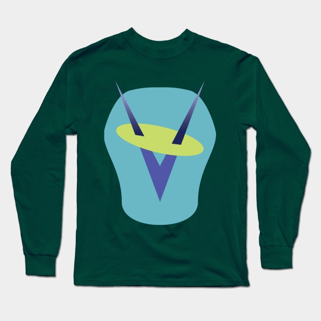 Voyd (blue background) Long Sleeve T-Shirt by Falcon